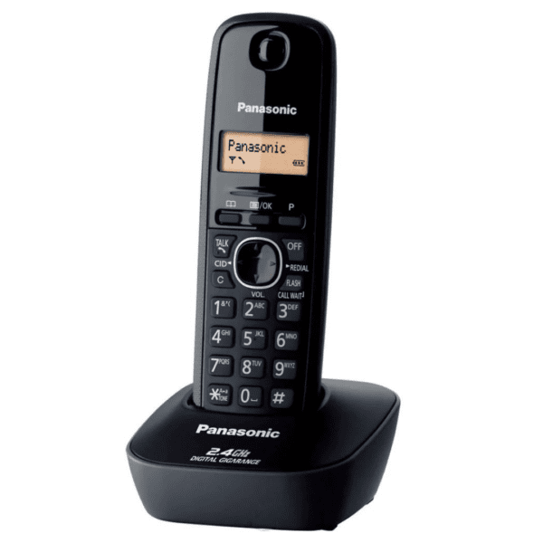 Panasonic Cordless Phone With CID (Black) KXTG 3411 Panasonic Cordless Phone With CID (Black) KXTG 3411
