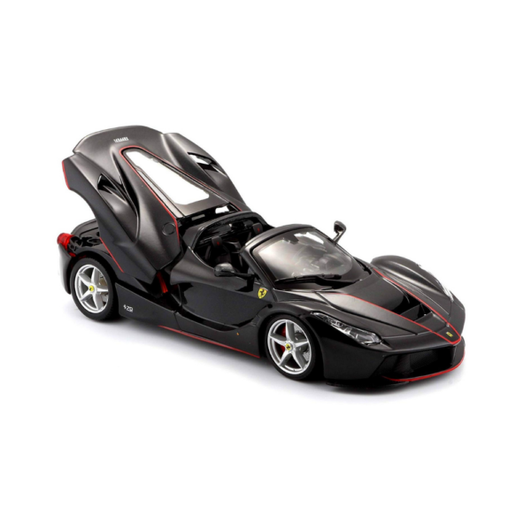 Bburago 1/24 Ferrari LaFerrari Aperta (Black)
