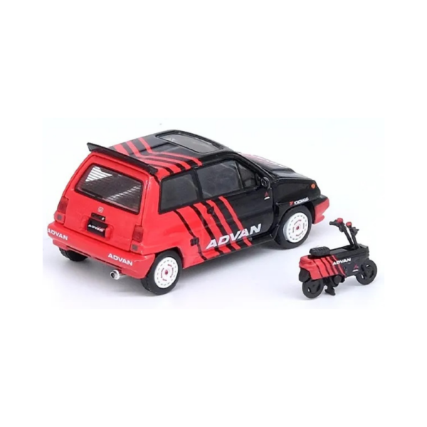 Honda City Turbo II `Advan` with Motocompo Honda City Turbo II `Advan` with Motocompo