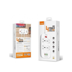 LDNIO Extention Cord with 4 USB Defender Series SC4407