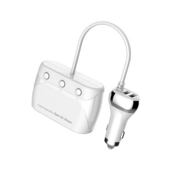 Ldnio Car Socket Splitter Super Car Charger C504-1 Ldnio Car Socket Splitter Super Car Charger C504