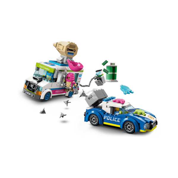Lego CIty Ice Cream Truck Police Chase 60314 (1) LEGO City Ice Cream Truck Police Chase