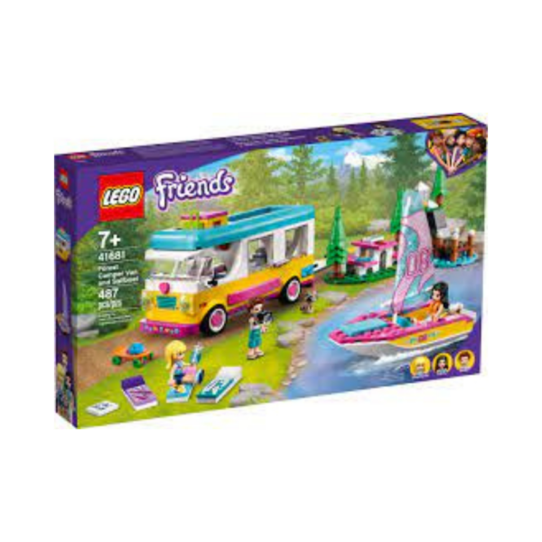 Lego Friends Forest Camper Van and Sailboat 41681-1 Lego Friends Forest Camper Van and Sailboat 41681