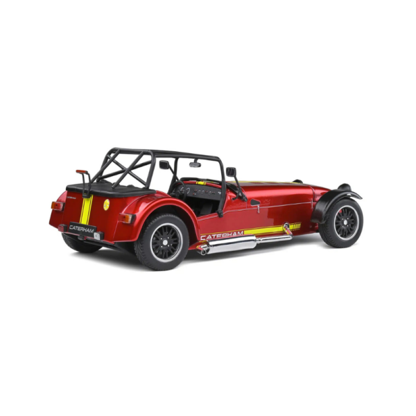 Solido Caterham Seven 275 Academy Metallic Red and Yellow 2014-1 Solido Caterham Seven 275 Academy Metallic Red and Yellow 2014