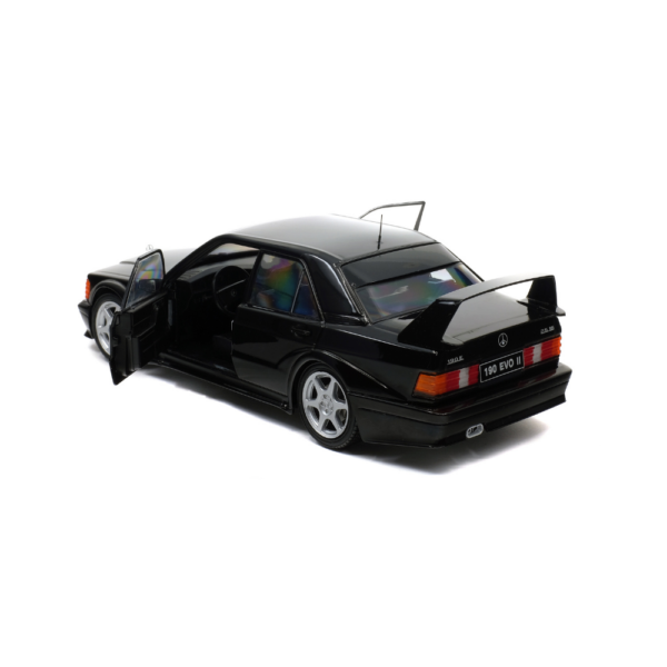 Solido Mercedes 190 Evo II (W201) Black 1990 1801001-1 Solido Mercedes 190 Evo II (W201) Black 1990 1801001