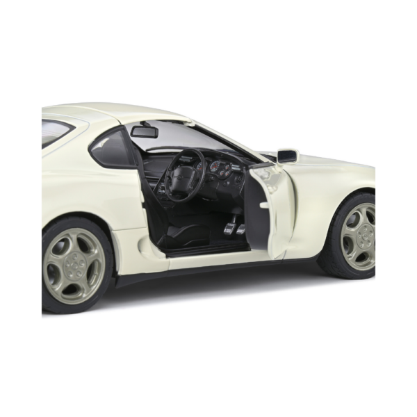 Solido Toyota Supra Mk. 4 (A80) Targa Roof (Super White)-2 Solido Toyota Supra Mk. 4 (A80) Targa Roof (Super White)