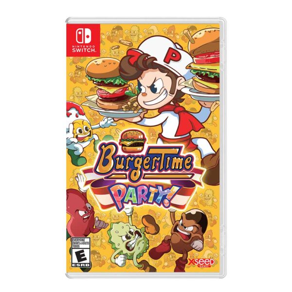 nsburgertimep Burger Time Party Nintendo Switch NSWGBTP