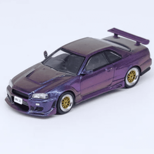 Nissan Skyline R34 GTT Magic Purple IN64-R34GTT-IMX22 Nissan Skyline R34 GTT Magic Purple IN64-R34GTT-IMX22