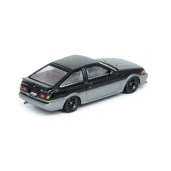 IN64-AE86-BLG-1 Toyota Corolla AE86 Levin Black/Grey