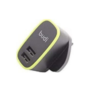Budi 2 USB Home Charger with Cable AC339UB