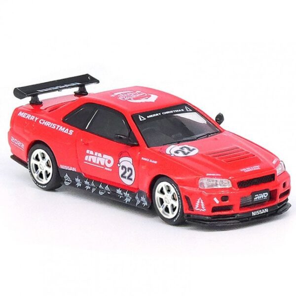 Nissan Skyline GT-R R34 `X`MAS 22` Special Edtion IN64-R34RT-XMAS22 Nissan Skyline GT-R R34 `X`MAS 22` Special Edtion IN64-R34RT-XMAS22