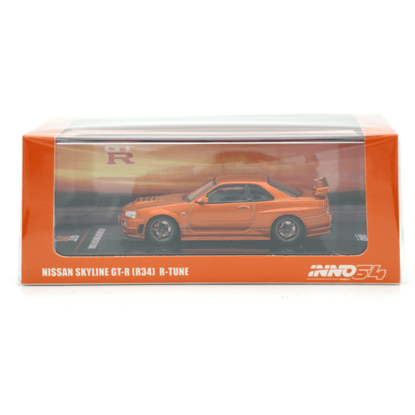 Nissan Skyline GT-R (R34) R-Tune Orange Metallic IN64-R34RT-ORG Nissan Skyline GT-R (R34) R-Tune Orange Metallic IN64-R34RT-ORG