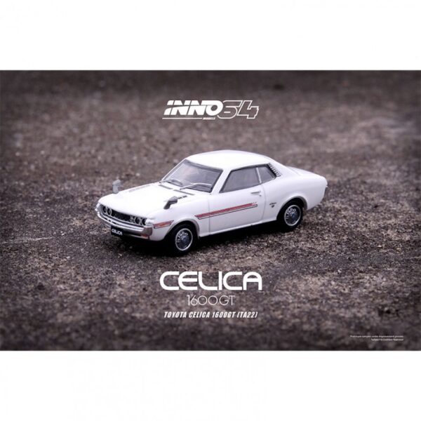 Toyota Celica 1600GT (TA22) White IN64-1600GT-WHI