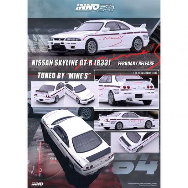 Nissan Skyline GT-R N1 (R33) Tuned By Mines IN64-R33-MINES Nissan Skyline GT-R N1 (R33) Tuned By Mines IN64-R33-MINES
