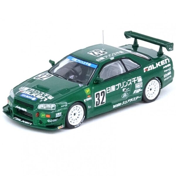 Nissan Skyline GT-R (R34) #32 `Prince Chiba Falken` Super Taikyu 1999 Class 1 Winner IN64-R34-PCFAL Nissan Skyline GT-R (R34) #32 `Prince Chiba Falken` Super Taikyu 1999 Class 1 Winner IN64-R34-PCFAL