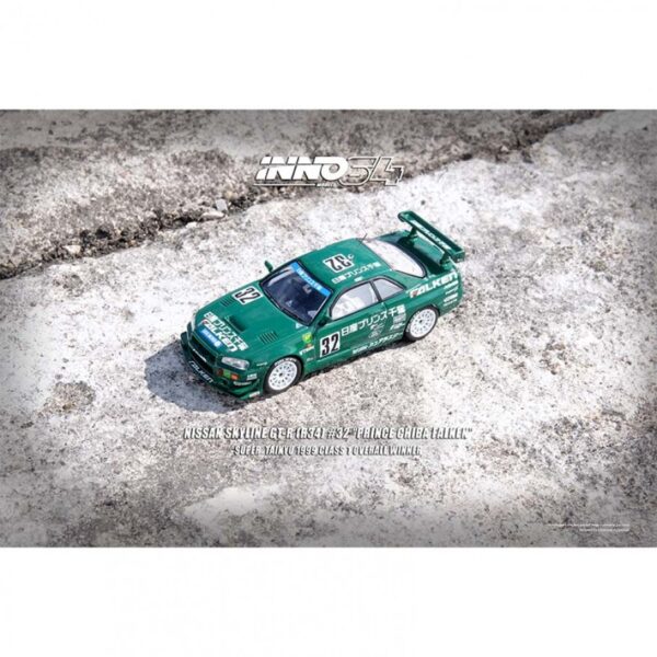 Nissan Skyline GT-R (R34) #32 `Prince Chiba Falken` Super Taikyu 1999 Class 1 Winner IN64-R34-PCFAL Nissan Skyline GT-R (R34) #32 `Prince Chiba Falken` Super Taikyu 1999 Class 1 Winner IN64-R34-PCFAL
