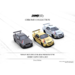 Nissan Skyline GT-R (R34) Nismo R-Tune Gold Chrome CHINA HOBBY EXPO 2023 IN64-R34RT-GCH