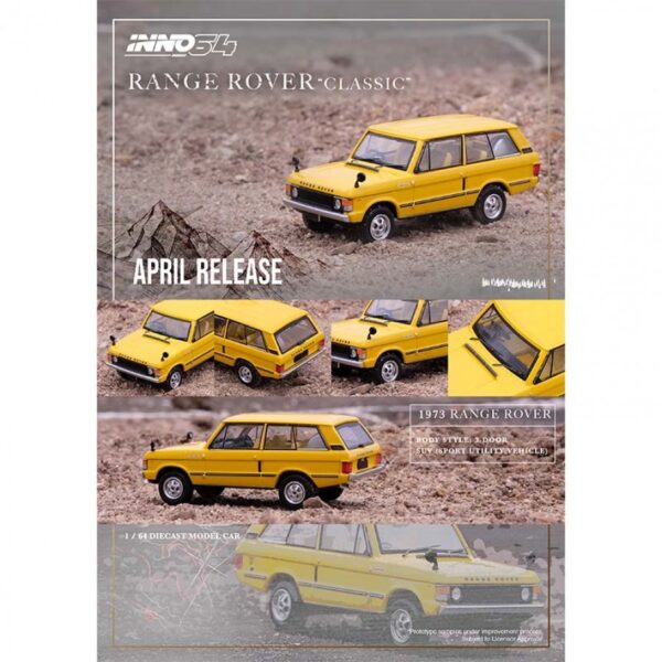 Range Rover Classic Sunglow Yellow IN64-RRC-SGYL