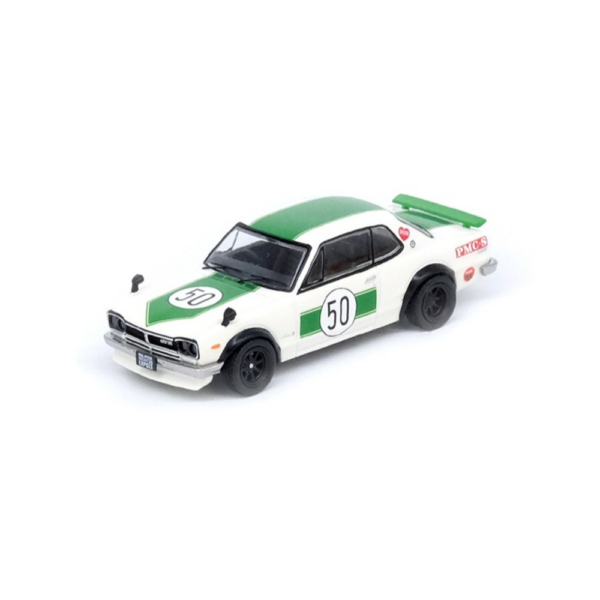 IN64-KPGC10-MDX23WH NISSAN SKYLINE 2000 GT-R KPGC10 #50 MALAYSIA DIECAST EXPO EVENT EDTION 2023