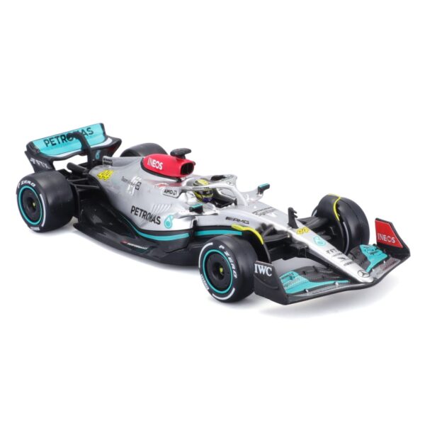 Bburago 1/43 F1 Model Car Mercedes-AMG Petronas 2022 W13 #44 Lewis Hamilton 1838065 Bburago 1/43 F1 Model Car Mercedes-AMG Petronas 2022 W13 #44 Lewis Hamilton 1838065