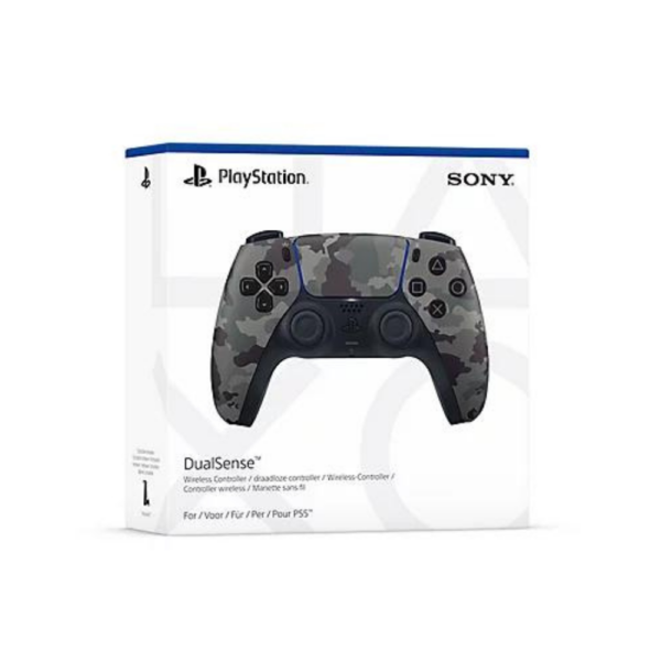 PS5 DualSense Wireless Controller (Grey Camouflage)-2 PS5 DualSense Wireless Controller (Grey Camouflage)