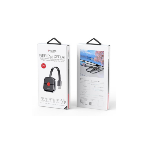 TV10-1 Yesido TV10 HD Wireless Screen Display Receiver