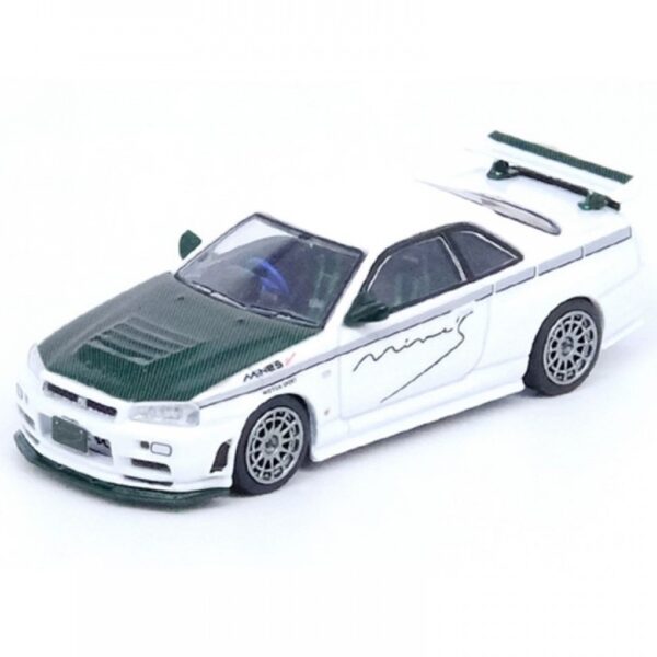 Nissan Skyline GT-R (R34) NISMO R-Tune `Mines` Green Carbon Bonnet IN64-R34RT-MINESGC Nissan Skyline GT-R (R34) NISMO R-Tune `Mines` Green Carbon Bonnet IN64-R34RT-MINESGC