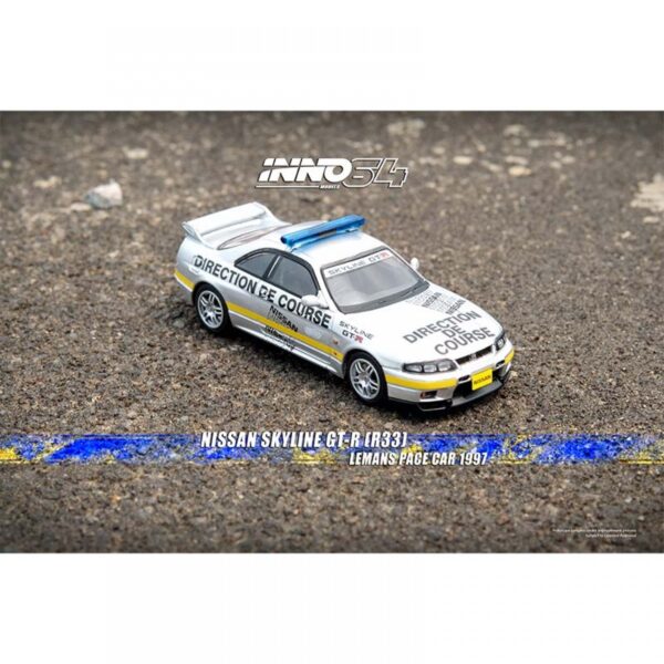 Nissan Skyline GT-R (R33) Le Mans 24h Official Pace Car 1997 IN64-R33-LMPC Nissan Skyline GT-R (R33) Le Mans 24h Official Pace Car 1997 IN64-R33-LMPC