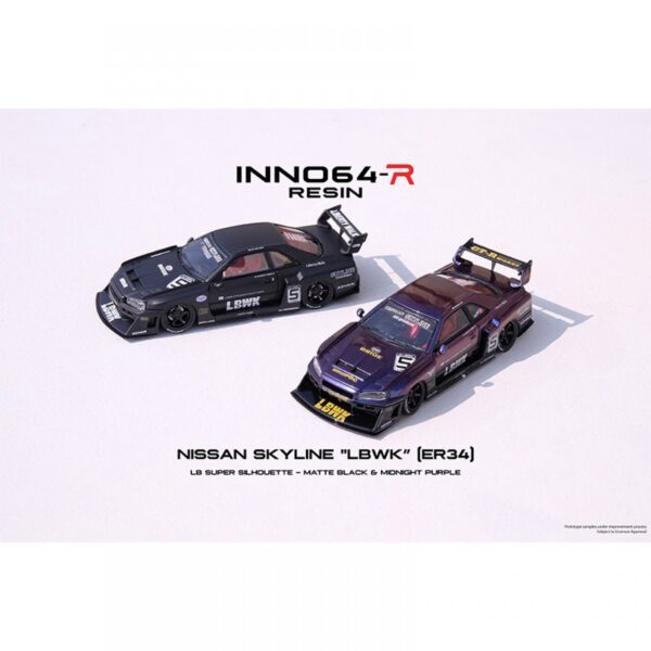 Nissan Skyline LBWK (ER34) Super Silhouette Midnight Purple II IN64R-ER34-MPII