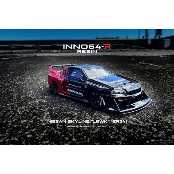 Nissan Skyline LBWK (ER34) Super Silhouette Advan IN64R-ER34-AD Nissan Skyline LBWK (ER34) Super Silhouette Advan IN64R-ER34-AD