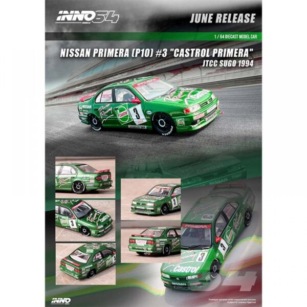 Nissan Primera (P10) #3 `Castrol Primera` JTCC Sugo 1994 IN64-P10-CA3