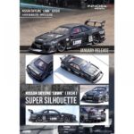Nissan Skyline LBWK (ER34) Super Silhouette Matte Black IN64R-ER34-BM