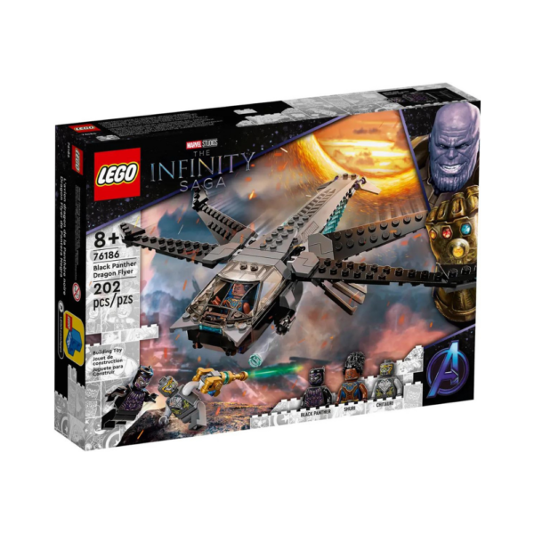 Lego Marvel Black Panther Dragon Flyer 76186
