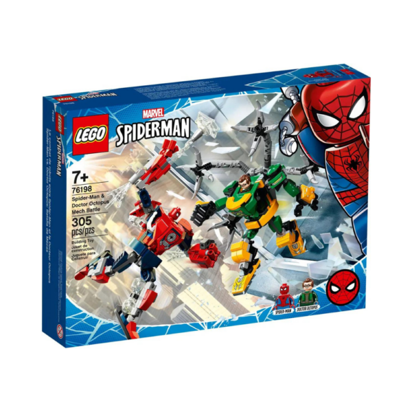 Lego Marvel Spider-Man and Doctor Octopus Mech Battle 76198-2 Lego Marvel Spider-Man and Doctor Octopus Mech Battle 76198