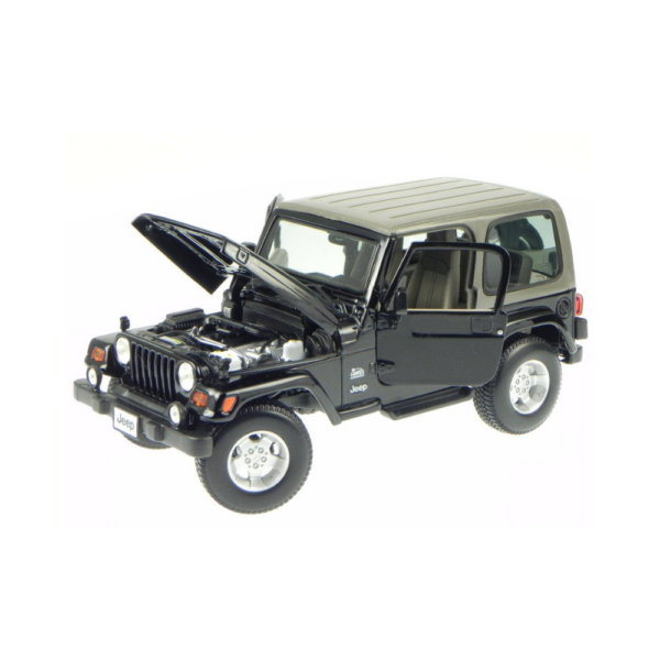 Maisto Jeep Wrangler Sahara (Black) 31662-1 Maisto Jeep Wrangler Sahara (Black) 31662