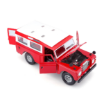 Bburago Land Rover Series II (Red)-1