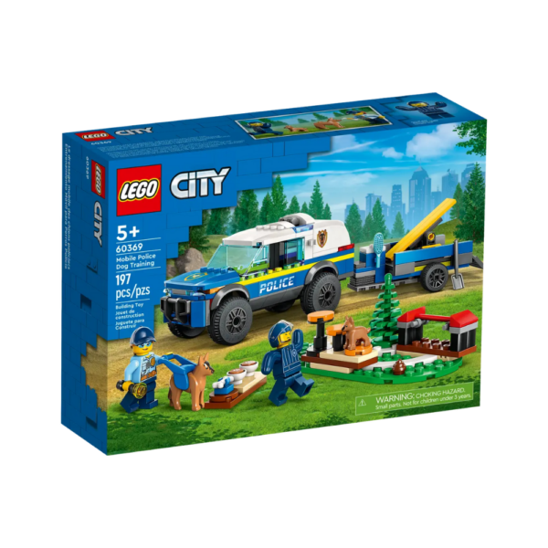 Lego City Mobile Police Dog Training 60369-2 Lego City Mobile Police Dog Training 60369
