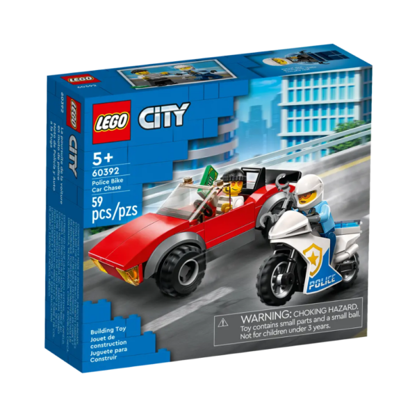 Lego City Police Bike Car Chase 60392-2 Lego City Police Bike Car Chase 60392