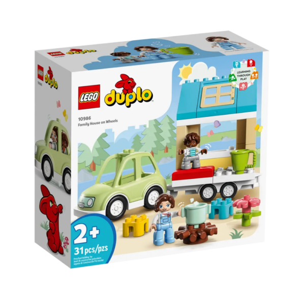 Lego Duplo Family House on Wheels 10986-1 Lego Duplo Family House on Wheels 10986