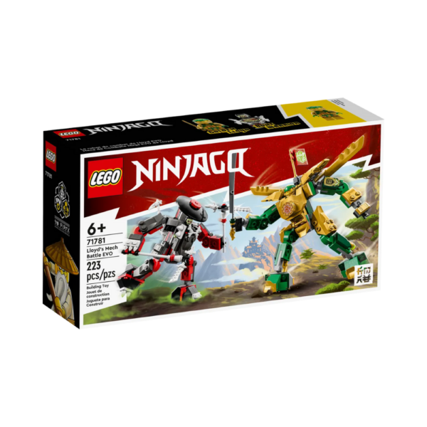 Lego Ninjago Lloyd's Mech Battle EVO 71781-2 Lego Ninjago Lloyd's Mech Battle EVO 71781