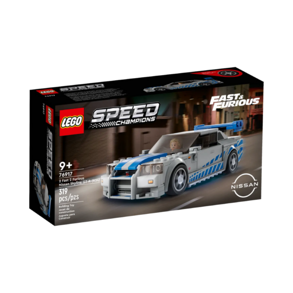 Lego Speed Champions 2 Fast 2 Furious Nissan Skyline GT-R (R34) 76917-3 Lego Speed Champions 2 Fast 2 Furious Nissan Skyline GT-R (R34) 76917