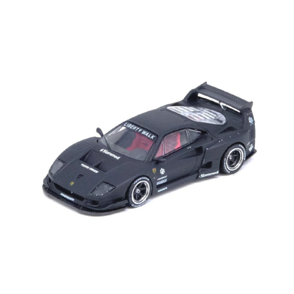 Inno64 LBWK Ferrari F40 Matte Black Hong Kong Toycar Salon 2023 Inno64 LBWK Ferrari F40 Matte Black Hong Kong Toycar Salon 2023