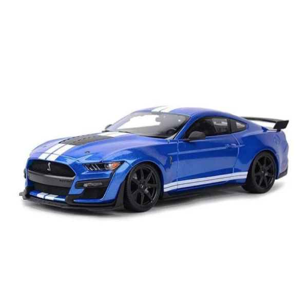 Maisto 118 Shelby GT500 2020 (BlueWhite Stripe) Maisto 1/18 Shelby GT500 2020 (Blue/White Stripe)