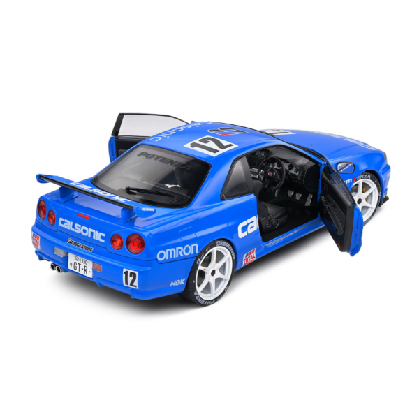 Solido 118 Nissan GT-R (R34) Streetfighter CALSONIC Tribute - 2000-1 Solido 1/18 Nissan GT-R (R34) Streetfighter CALSONIC Tribute - 2000