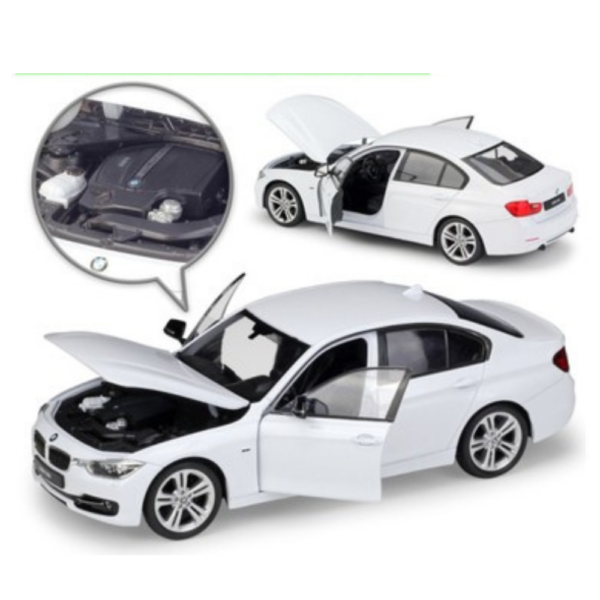 Welly 124 BMW 335i (White)-1 Welly 1/24 BMW 335i (White)