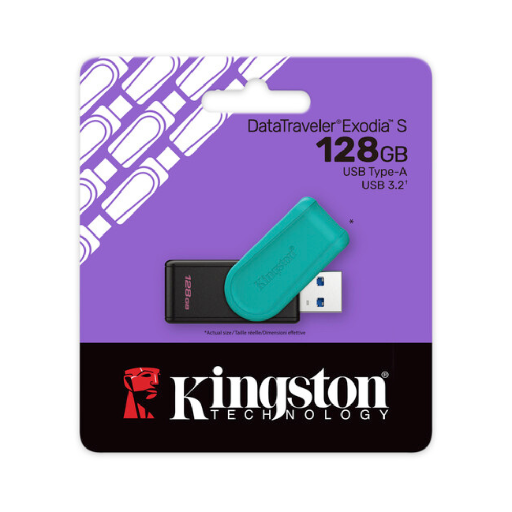 Kingston 128GB DataTraveler Exodia S USB Flash Drive
