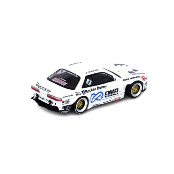 Nissan Silvia S13 V2 Pandem Rocket Bunny (White)-1 Nissan Silvia S13 V2 Pandem Rocket Bunny (White)
