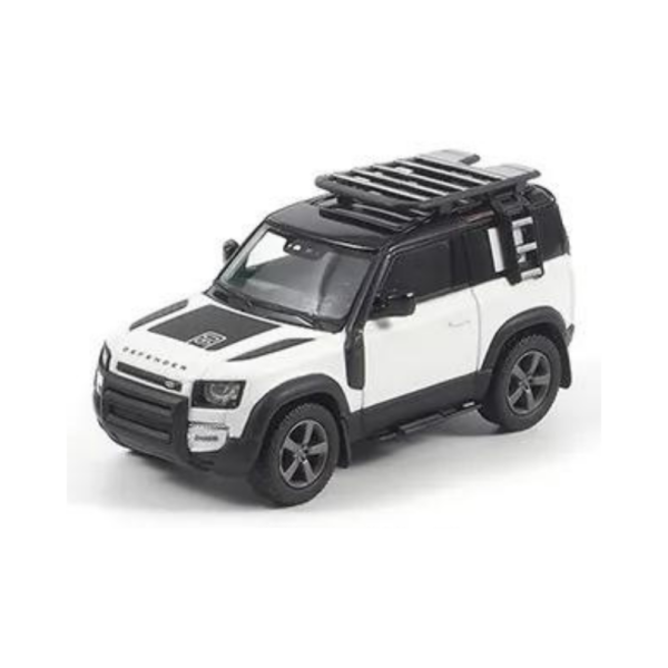 Almost Real 164 Land Rover Defender 90 (Satin Fuji White) Almost Real 1/64 Land Rover Defender 90 (Satin Fuji White)