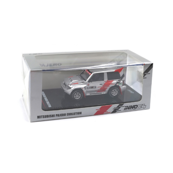 Mitsubishi Pajero Evolution RALLIART (Silver) IN64-EVOP-RASIL-2