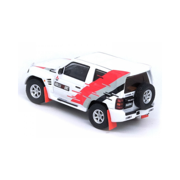 Mitsubishi Pajero Evolution RALLIART (White) IN64-EVOP-RAWHI-1 Mitsubishi Pajero Evolution "RALLIART" (White) IN64-EVOP-RAWHI